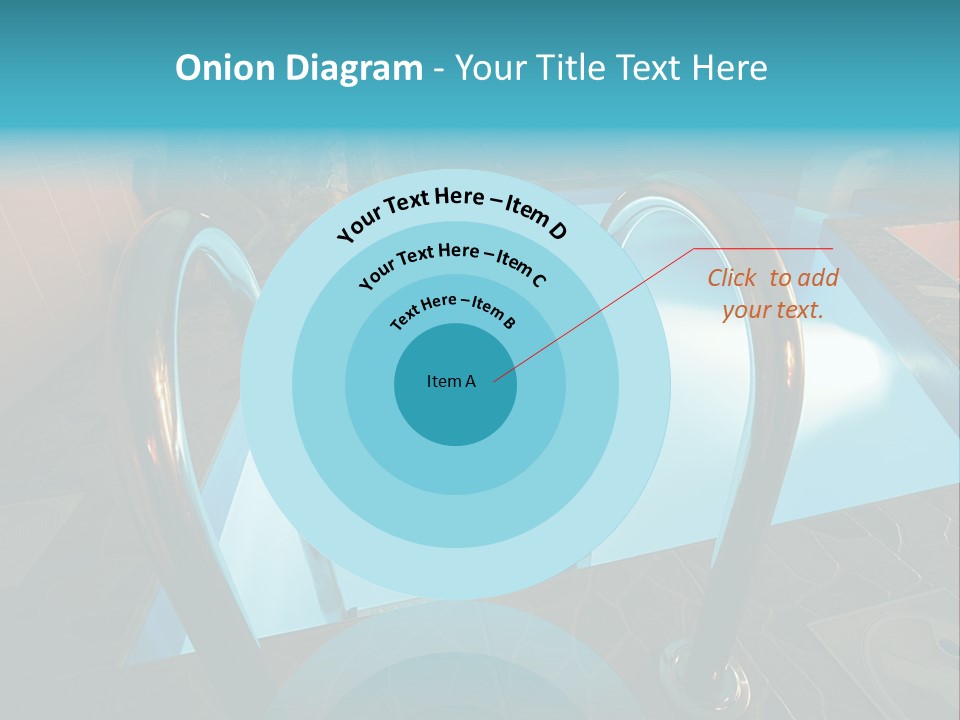 Cosy And Beautiful Pool In Modern Hotel PowerPoint Template