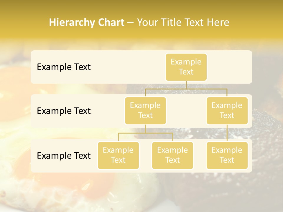 Delicious Steak And Eggs Breakfast PowerPoint Template