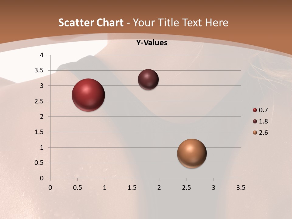 A Woman In A Sports Bra With Her Back Turned To The Camera PowerPoint Template
