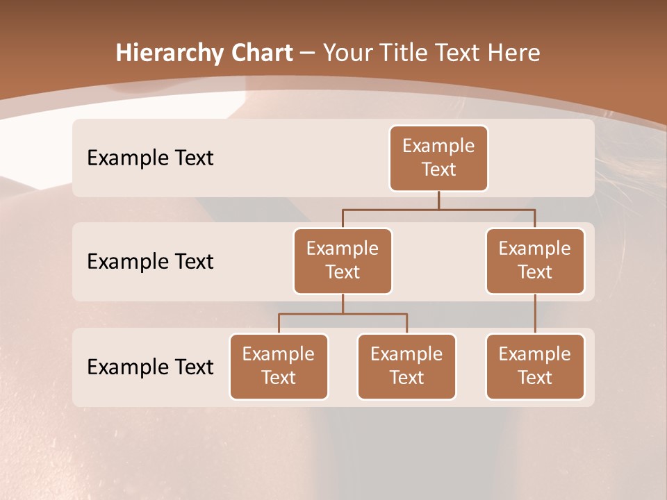 A Woman In A Sports Bra With Her Back Turned To The Camera PowerPoint Template