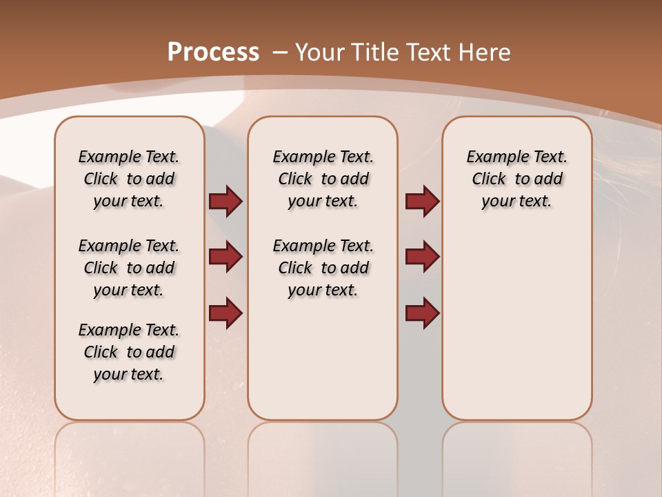 A Woman In A Sports Bra With Her Back Turned To The Camera PowerPoint Template