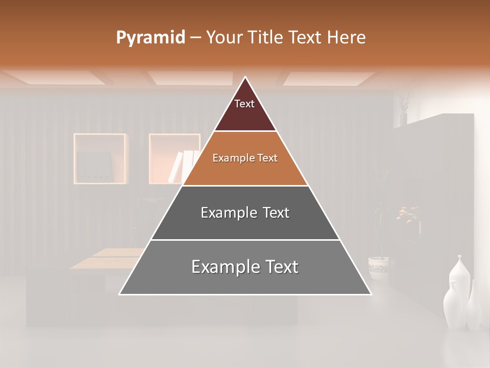 The Modern Office Interior Design (3D Render) PowerPoint Template