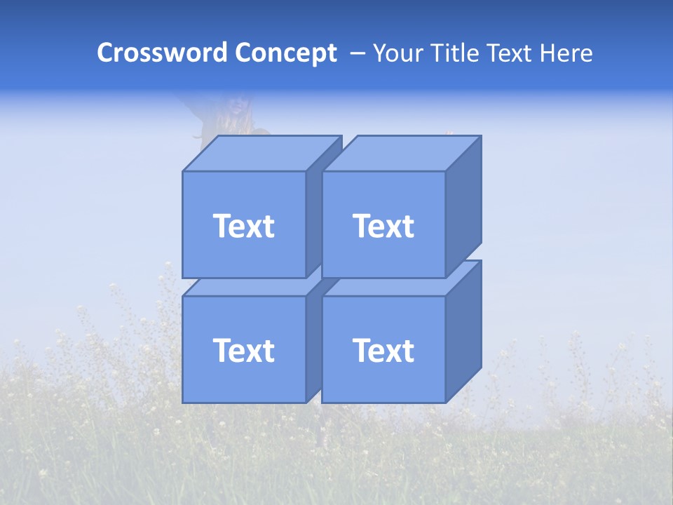 Hippie Smoking A Joint - See My Portfolio For More Great Vectors! PowerPoint Template