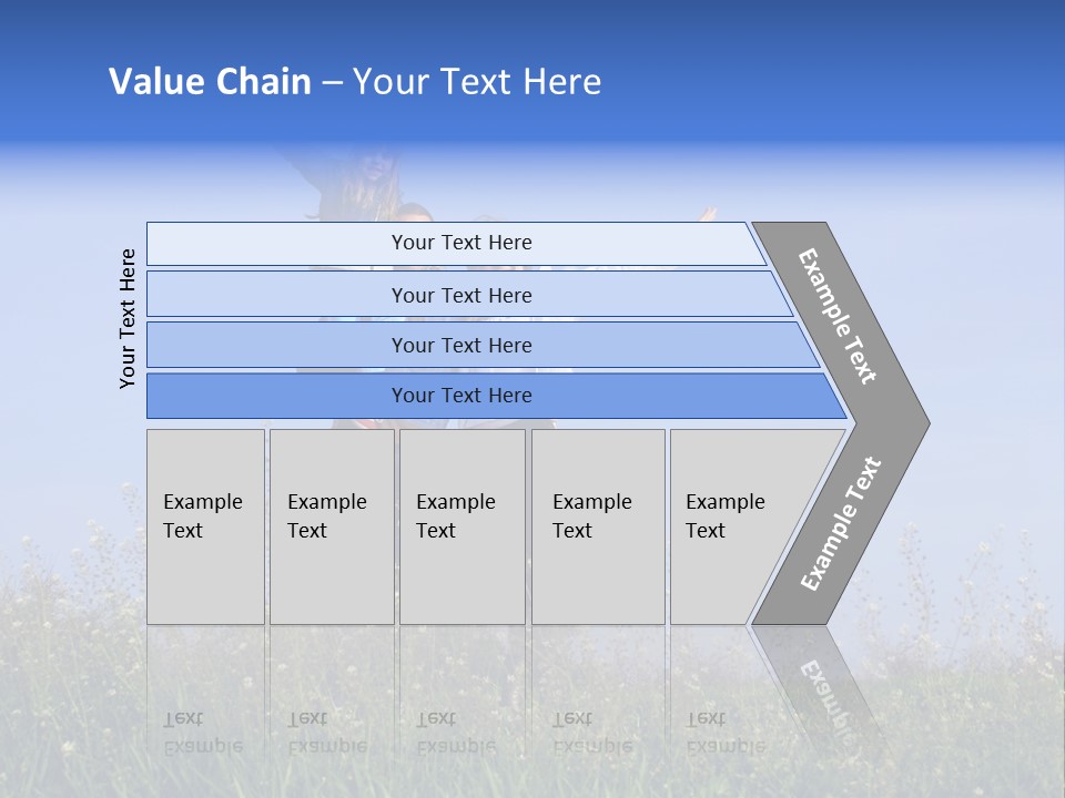 Hippie Smoking A Joint - See My Portfolio For More Great Vectors! PowerPoint Template