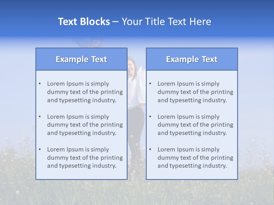 Hippie Smoking A Joint - See My Portfolio For More Great Vectors! PowerPoint Template