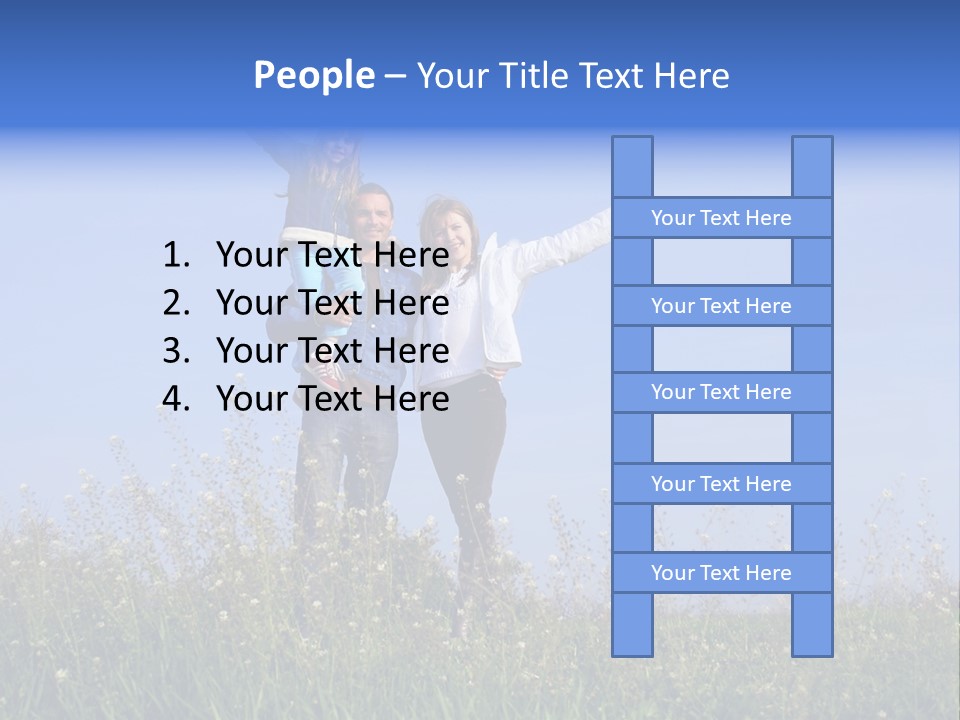 Hippie Smoking A Joint - See My Portfolio For More Great Vectors! PowerPoint Template