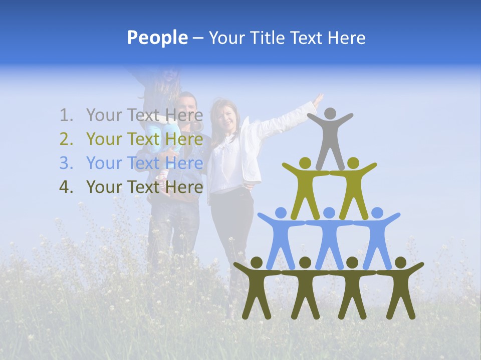 Hippie Smoking A Joint - See My Portfolio For More Great Vectors! PowerPoint Template