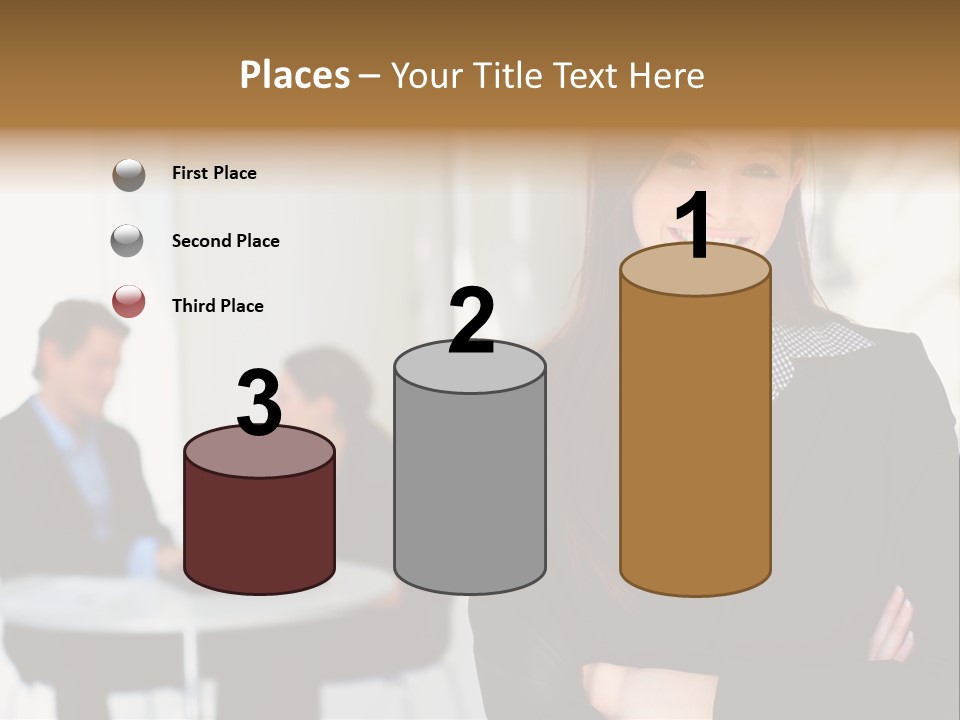 Puppy And Dog Playing PowerPoint Template