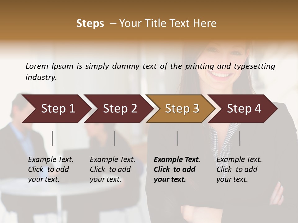 Puppy And Dog Playing PowerPoint Template