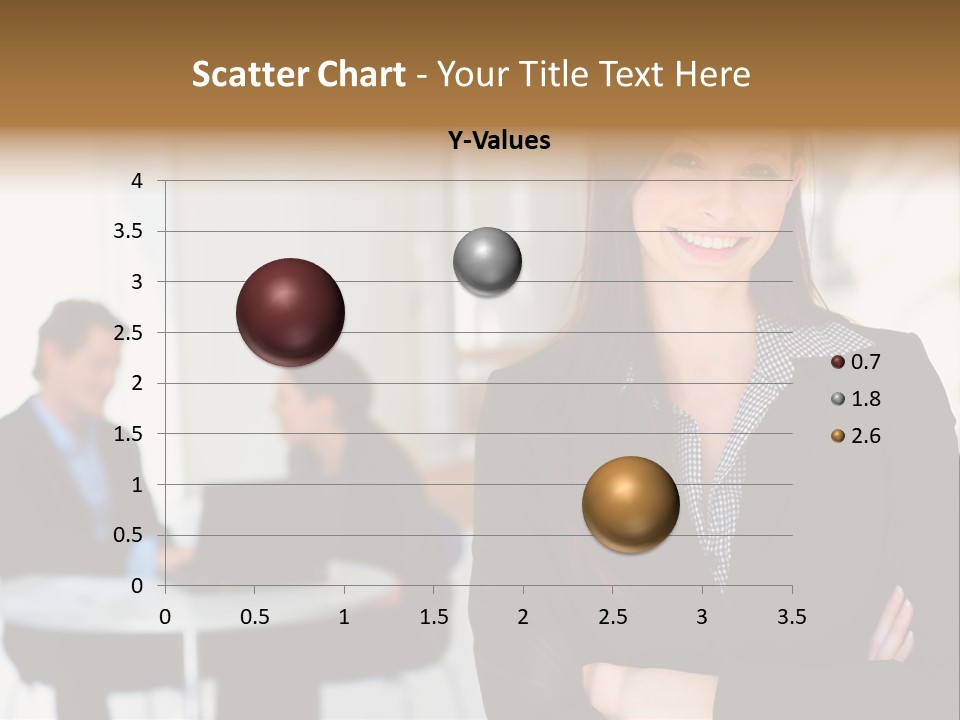 Puppy And Dog Playing PowerPoint Template