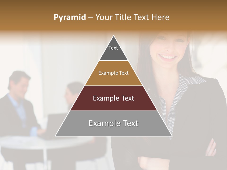 Puppy And Dog Playing PowerPoint Template