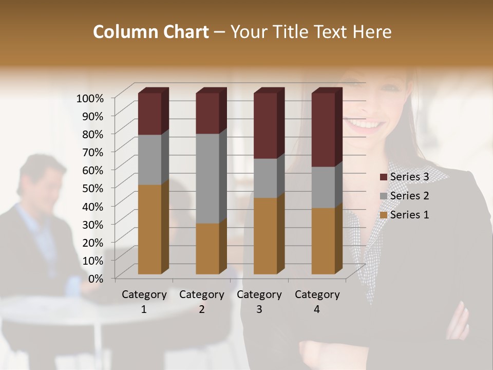 Puppy And Dog Playing PowerPoint Template