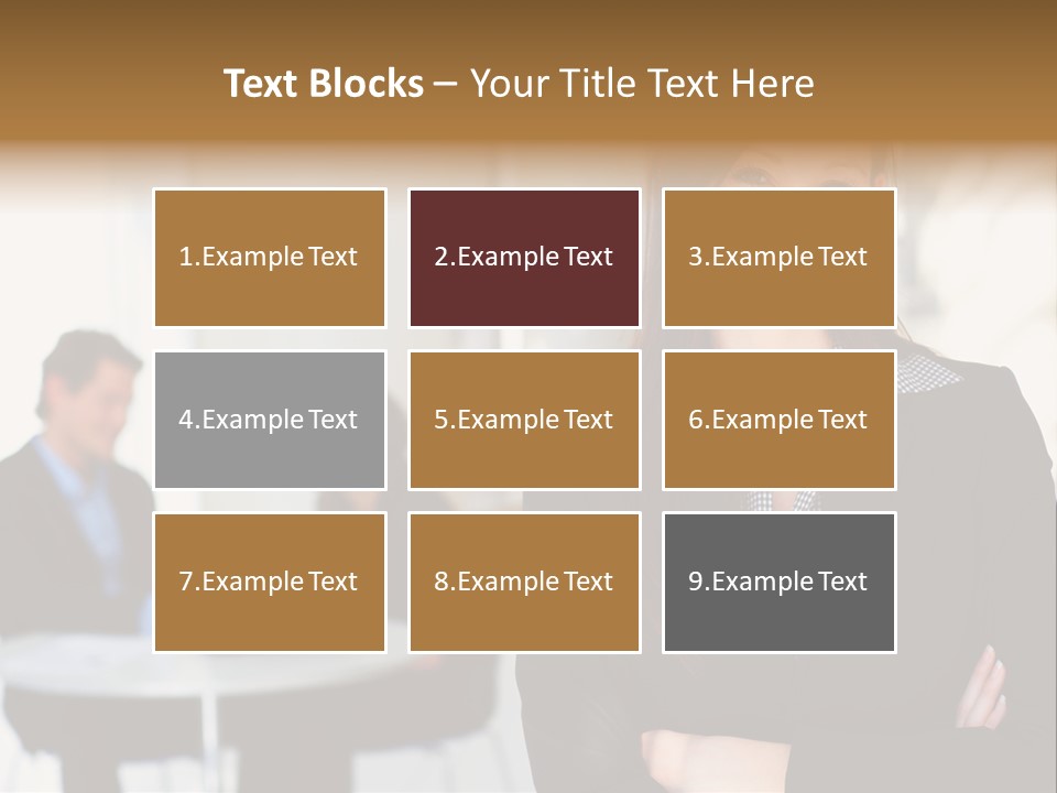 Puppy And Dog Playing PowerPoint Template