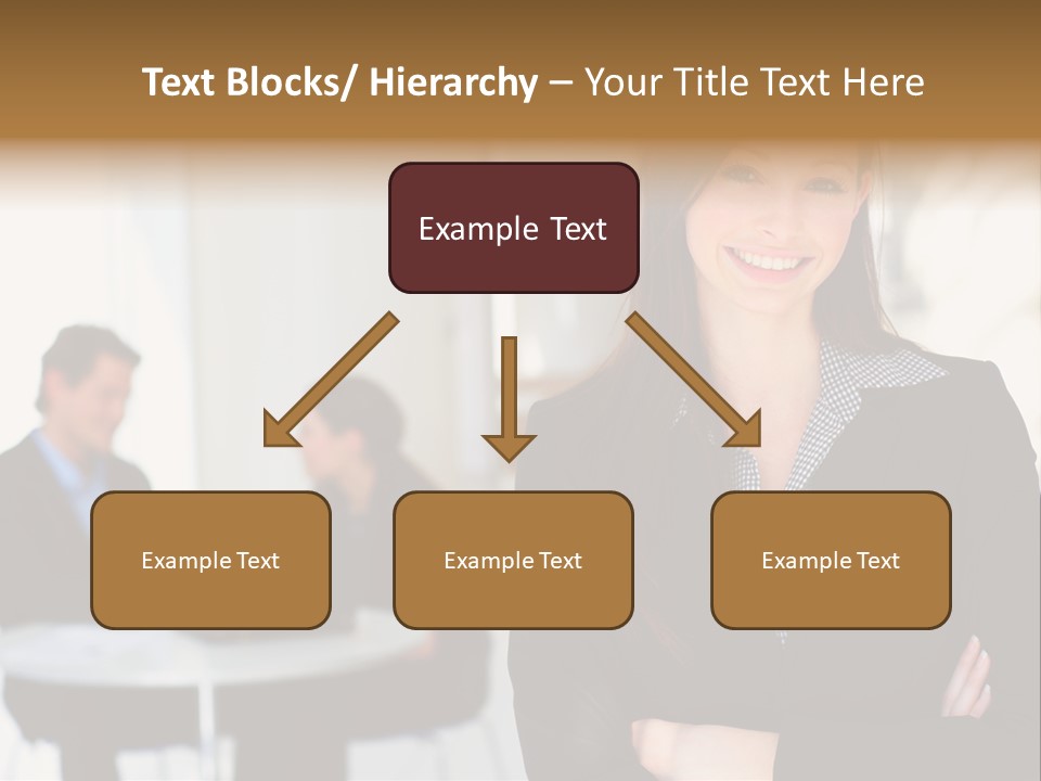 Puppy And Dog Playing PowerPoint Template