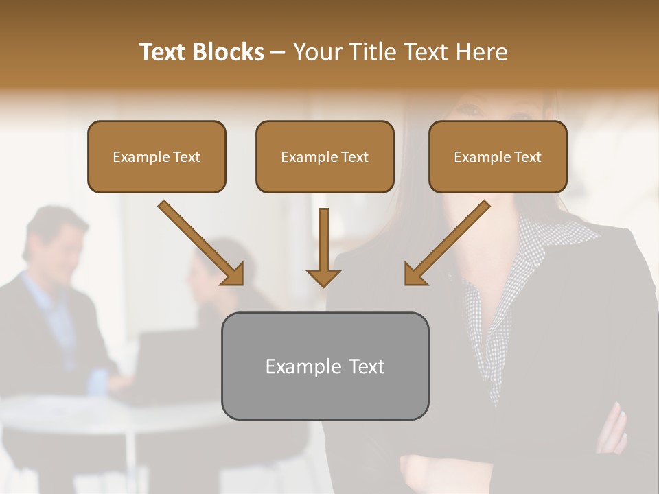 Puppy And Dog Playing PowerPoint Template