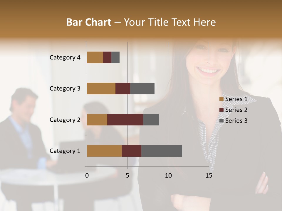 Puppy And Dog Playing PowerPoint Template