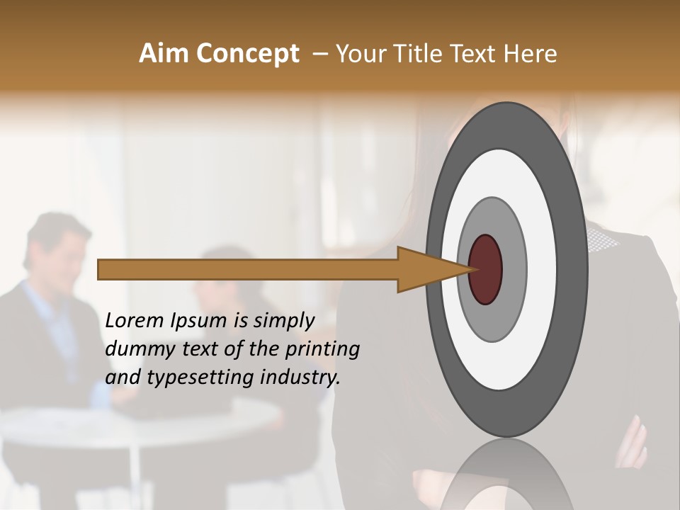 Puppy And Dog Playing PowerPoint Template