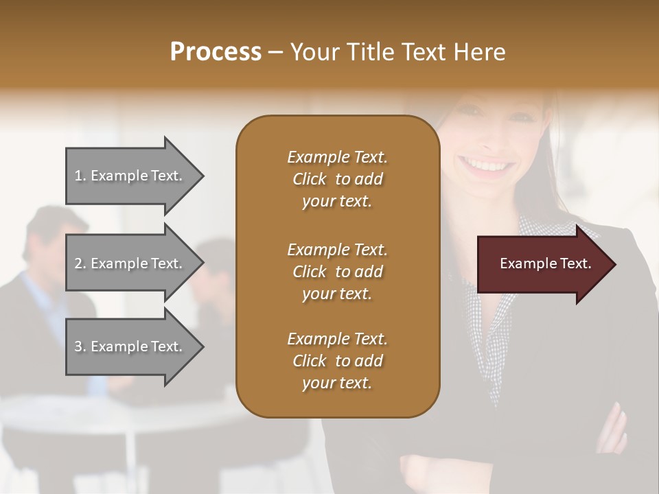 Puppy And Dog Playing PowerPoint Template