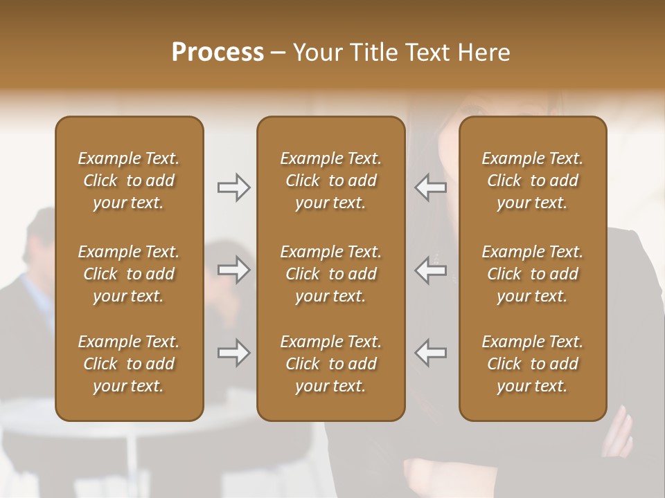 Puppy And Dog Playing PowerPoint Template