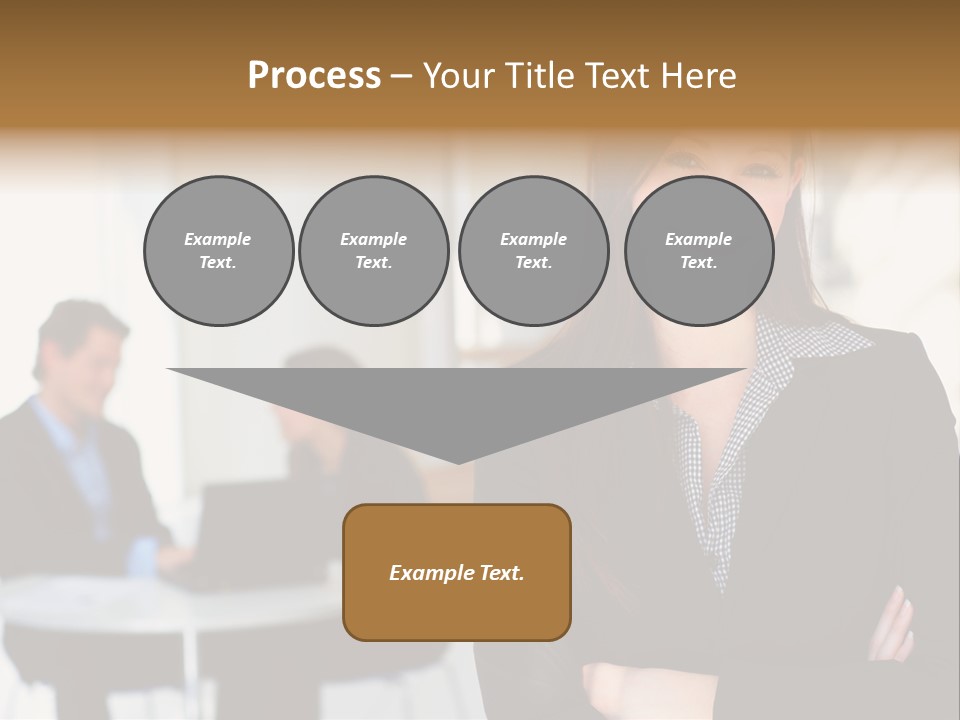 Puppy And Dog Playing PowerPoint Template