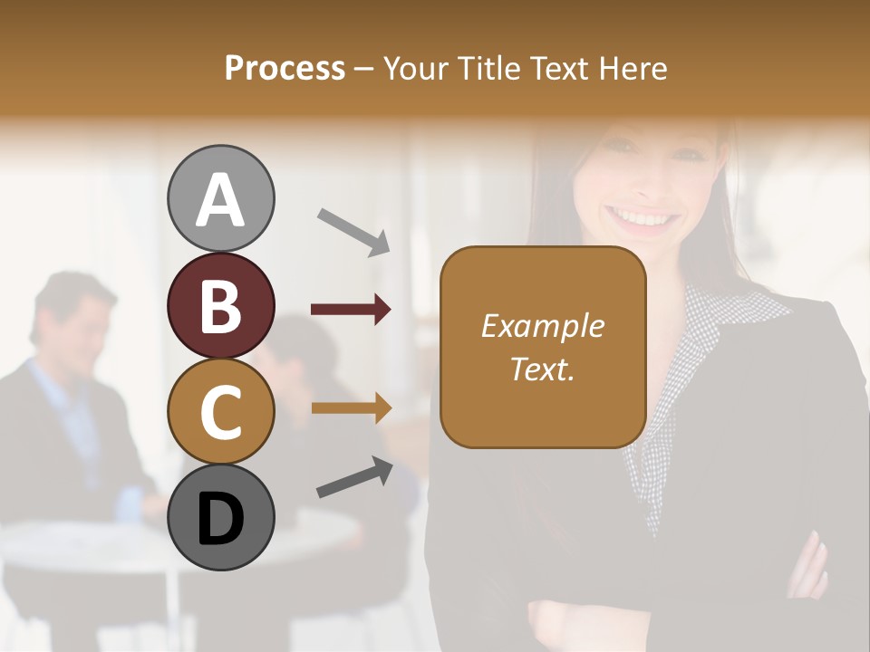 Puppy And Dog Playing PowerPoint Template