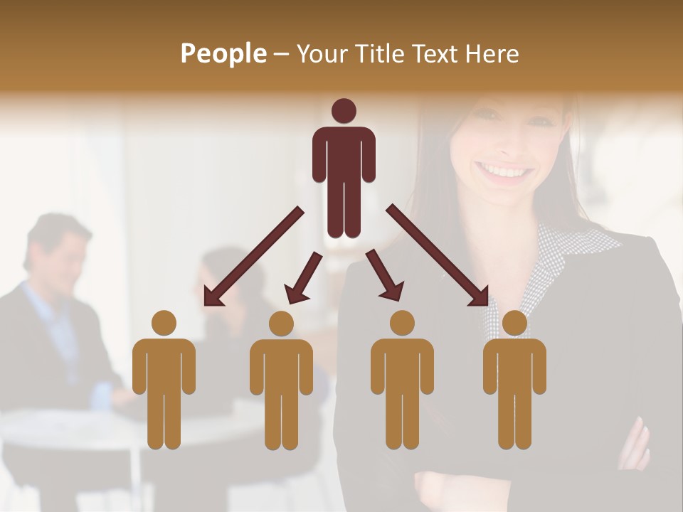 Puppy And Dog Playing PowerPoint Template