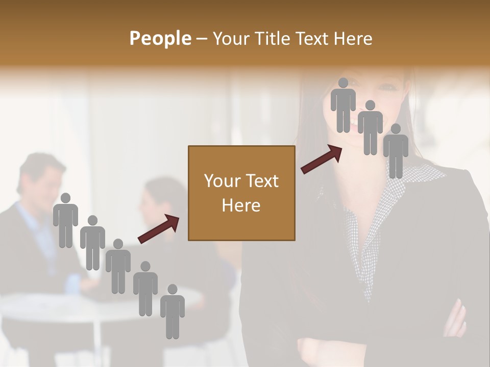 Puppy And Dog Playing PowerPoint Template