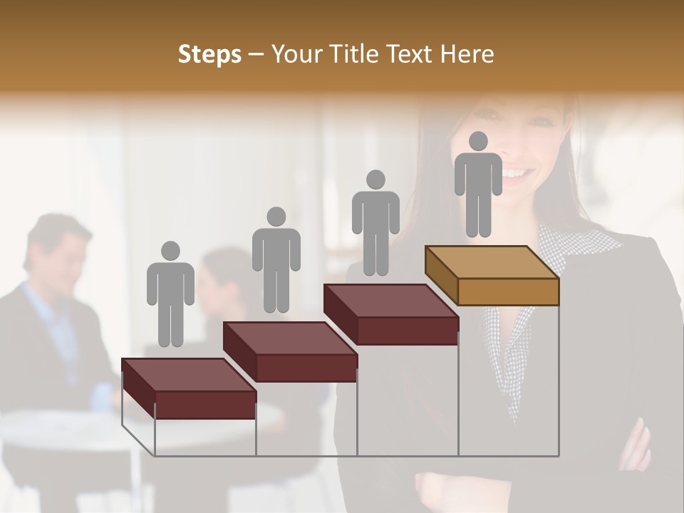 Puppy And Dog Playing PowerPoint Template