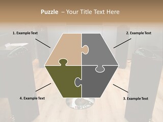 Home Theater 4 Focus On Chair PowerPoint Template