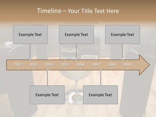 Home Theater 4 Focus On Chair PowerPoint Template