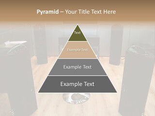 Home Theater 4 Focus On Chair PowerPoint Template