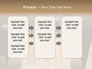 Home Theater 4 Focus On Chair PowerPoint Template