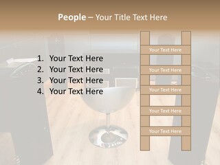 Home Theater 4 Focus On Chair PowerPoint Template