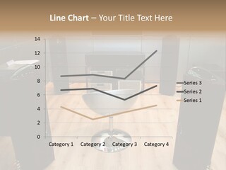 Home Theater 4 Focus On Chair PowerPoint Template