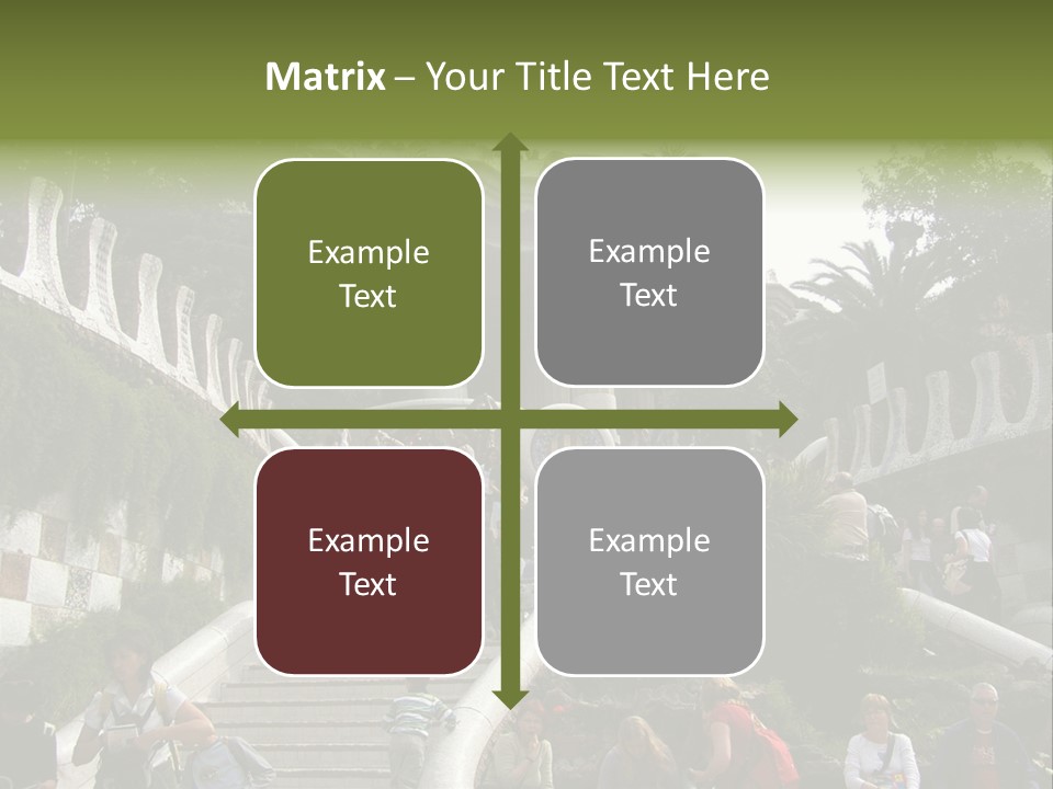 National Park In Barcelona, Spain PowerPoint Template