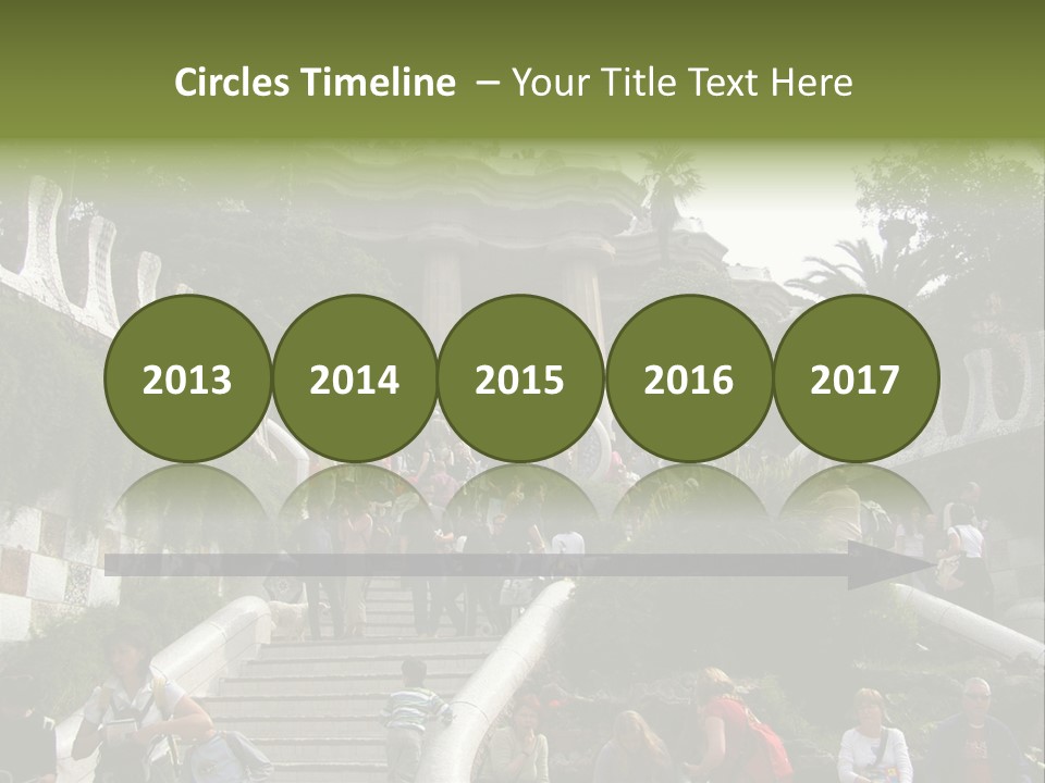 National Park In Barcelona, Spain PowerPoint Template