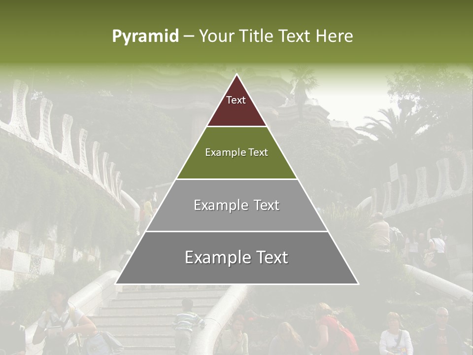 National Park In Barcelona, Spain PowerPoint Template