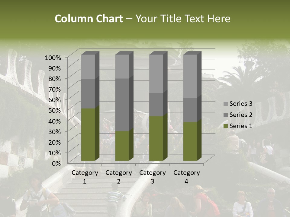 National Park In Barcelona, Spain PowerPoint Template