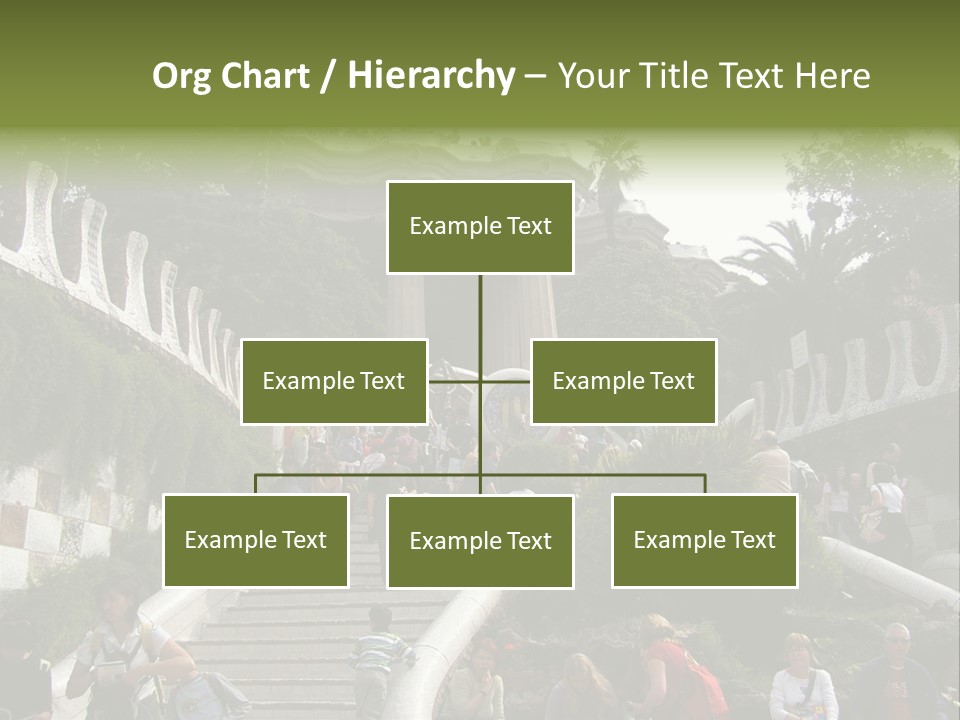 National Park In Barcelona, Spain PowerPoint Template