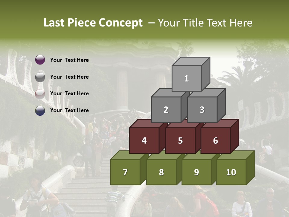 National Park In Barcelona, Spain PowerPoint Template