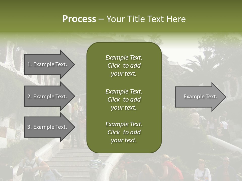National Park In Barcelona, Spain PowerPoint Template