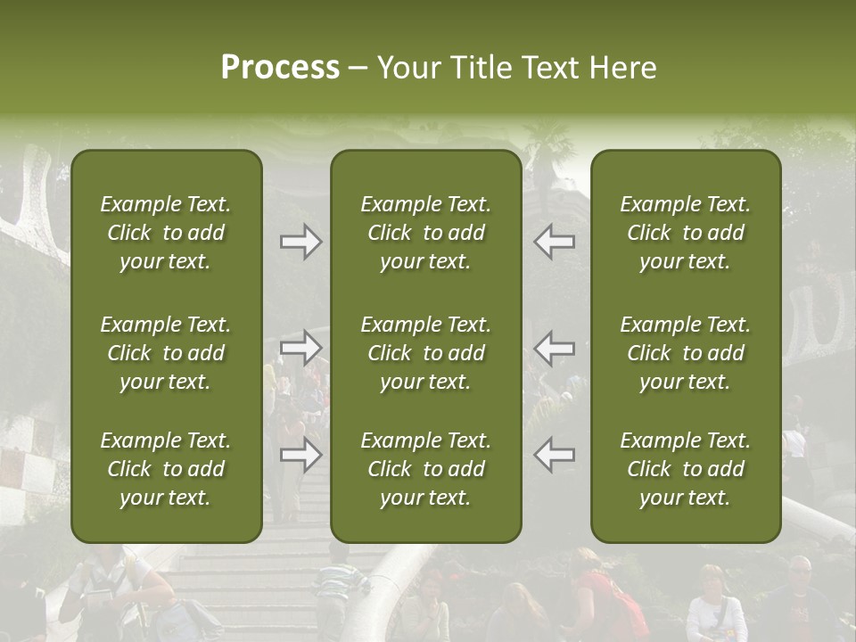 National Park In Barcelona, Spain PowerPoint Template