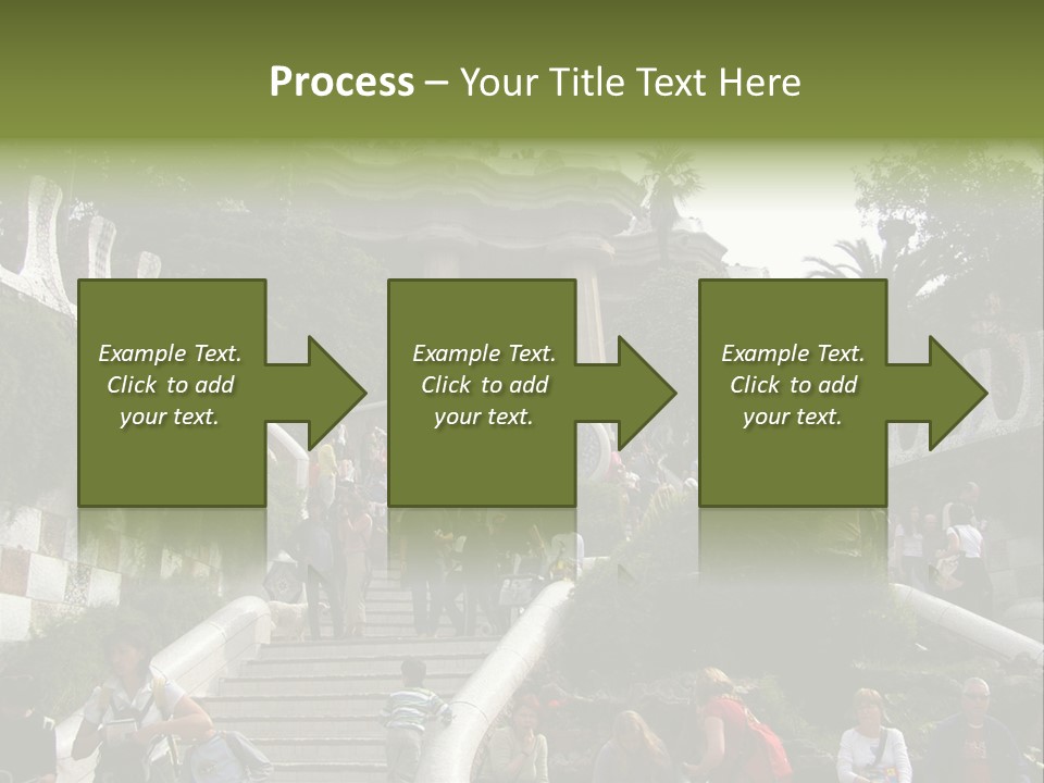 National Park In Barcelona, Spain PowerPoint Template