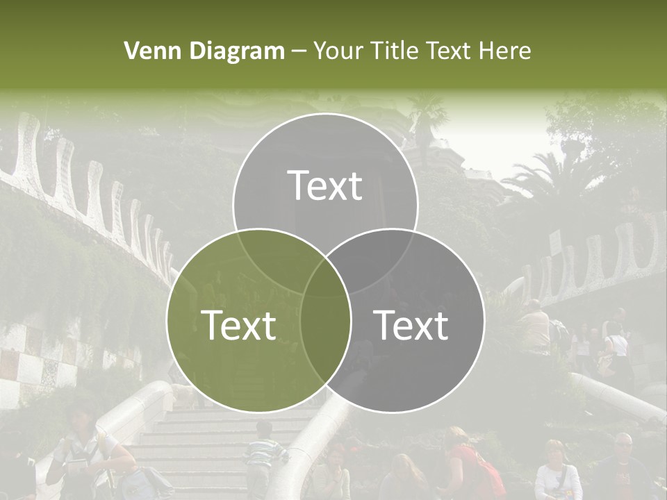 National Park In Barcelona, Spain PowerPoint Template