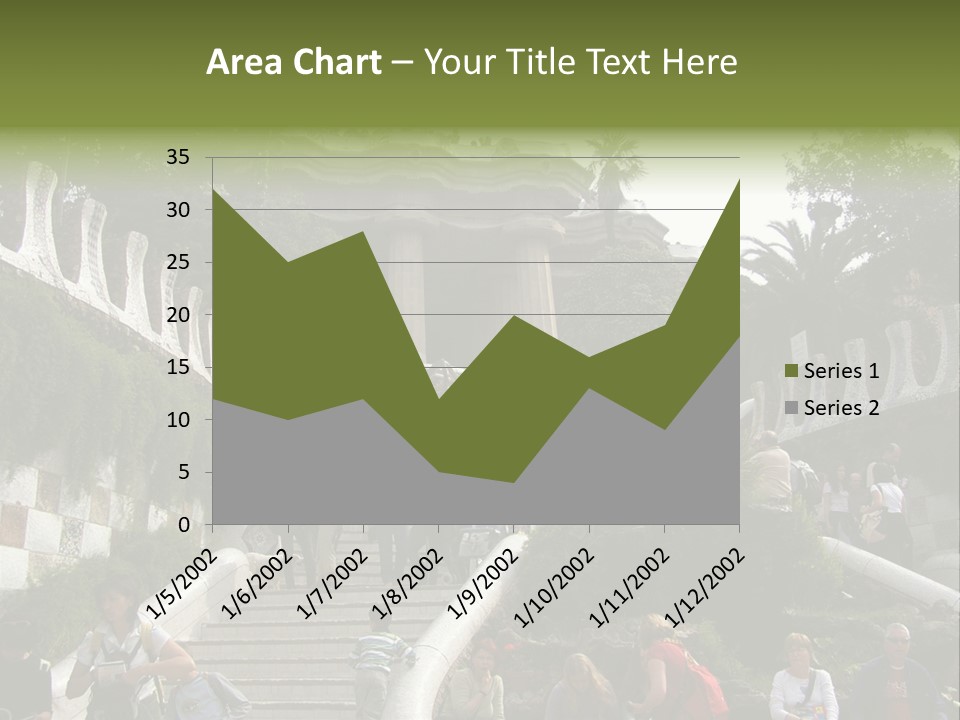 National Park In Barcelona, Spain PowerPoint Template