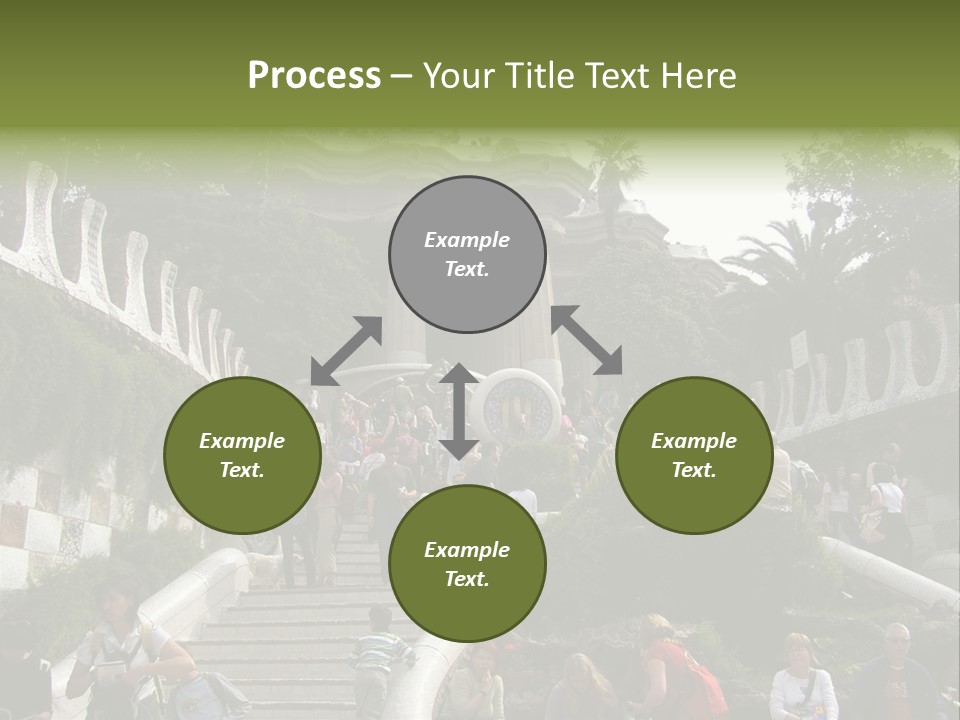 National Park In Barcelona, Spain PowerPoint Template