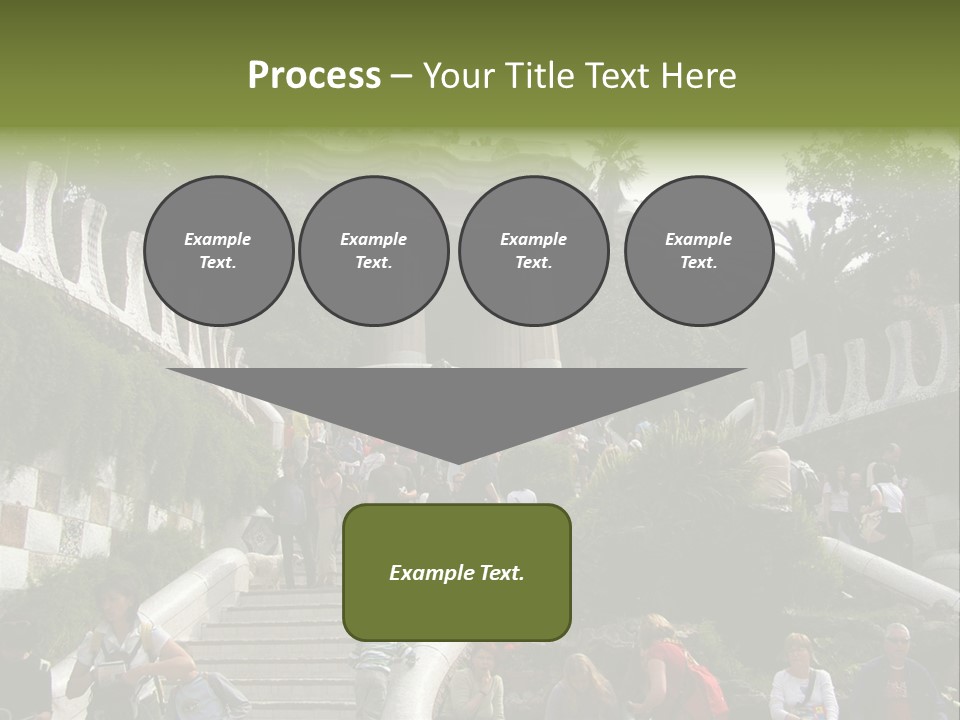 National Park In Barcelona, Spain PowerPoint Template