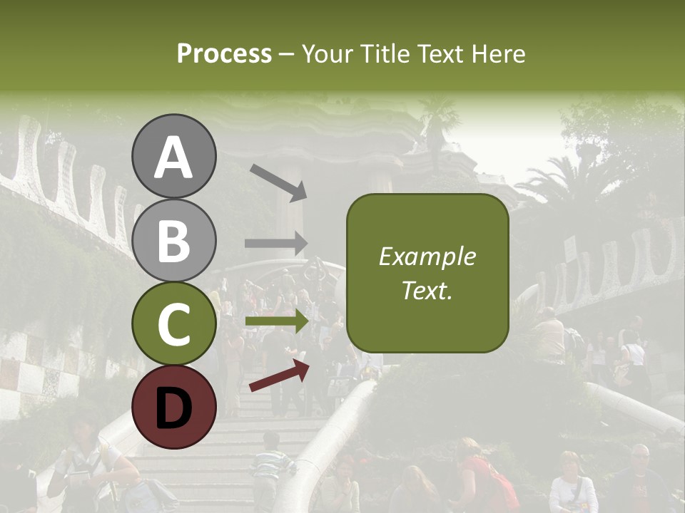 National Park In Barcelona, Spain PowerPoint Template