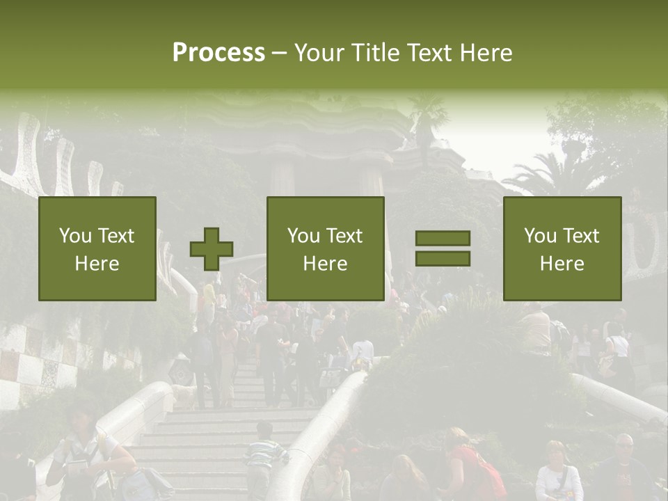 National Park In Barcelona, Spain PowerPoint Template