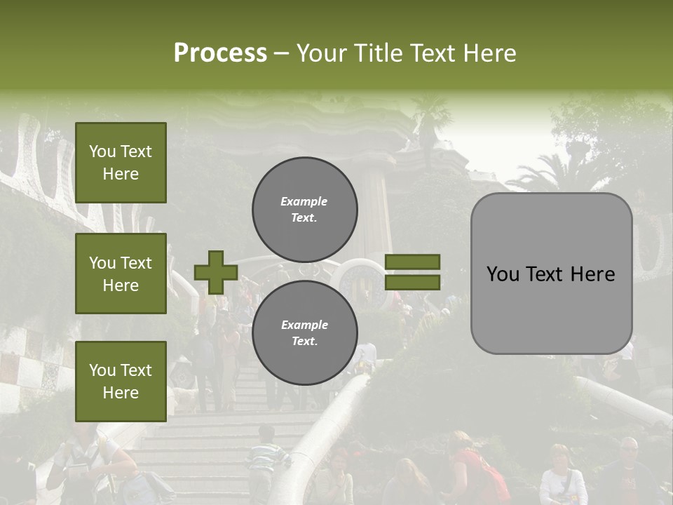 National Park In Barcelona, Spain PowerPoint Template